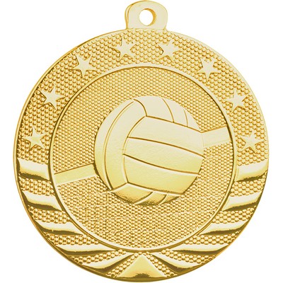 2" Starbrite Volleyball Medal