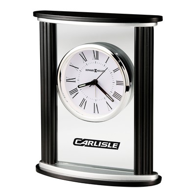 Cambridge Wood & Glass Tabletop Clock