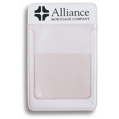 Pocket Protector w/3"x4" Clear Flap