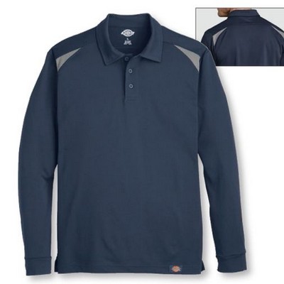 Dickies® Team Performance Long Sleeve Polo