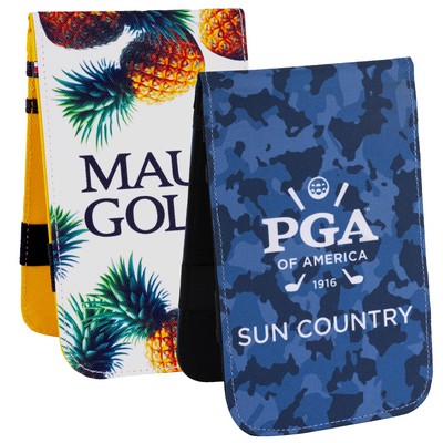 Sublimated Golf Scorecard Holder (Made in Pakistan - no tariff penalty)