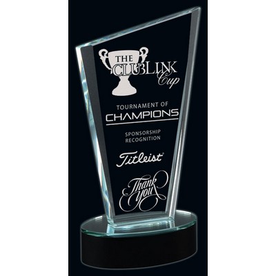 Optic Crystal Serenity, Award Trophy, 9"