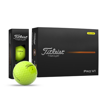 Titleist® Pro V1 Yellow Golf Balls