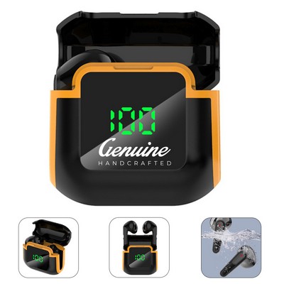 True Wireless Headphone with LED Digital Display