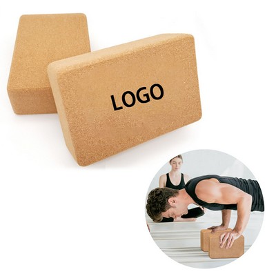 Natural Cork Yoga Block