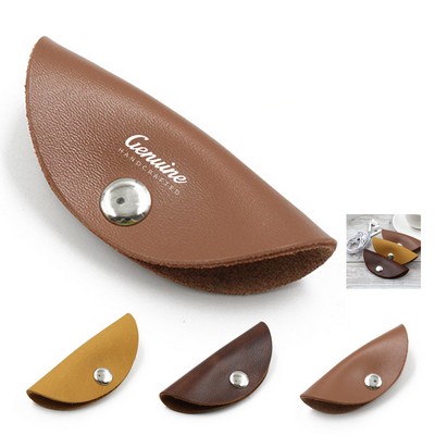 Leather Cord Wrap Cable Organizer