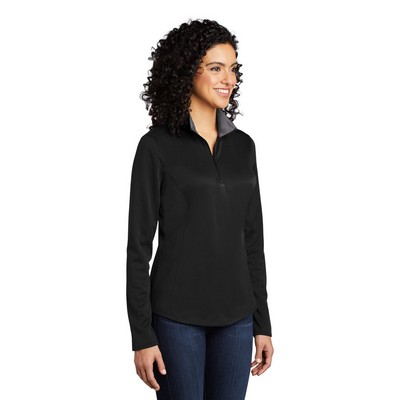 Port Authority Women's Silk Touch Performance 1/4-Zip