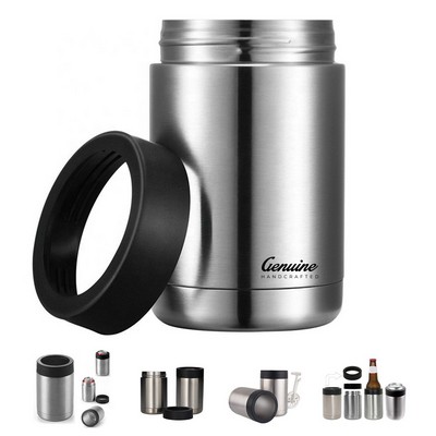 12oz Stainless Steel Insulated Can Cooler