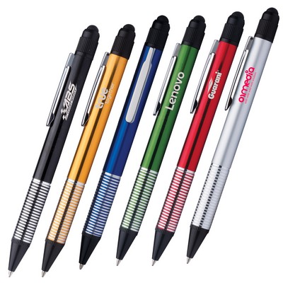 Vivid Metal Pen w/Stylus