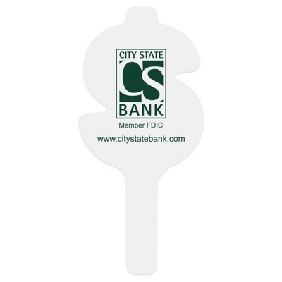 Rally Sign 3mm PVC Stock Shape 96 sq. in. - White - Shape Category: Political