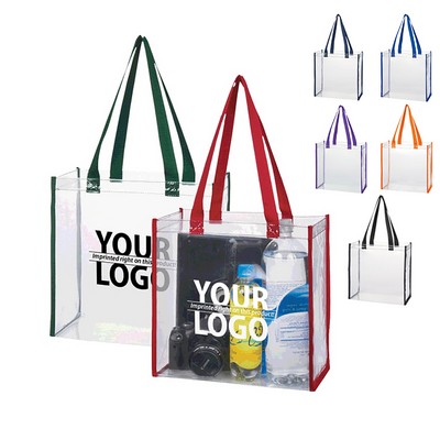 Transparent PVC Clear Tote Bag
