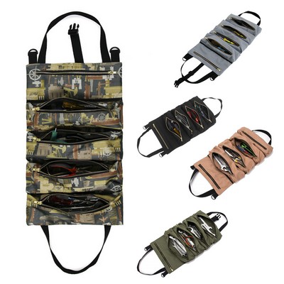 Canvas Tool Storage Roll Bag