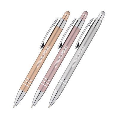 Broadway Stylus Metallic Click Metal Pen