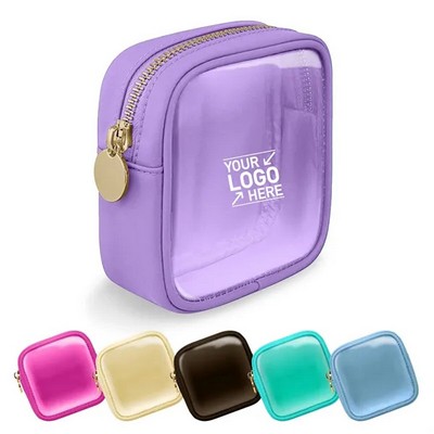 PVC Waterproof Mini Storage Bag Coin Purse