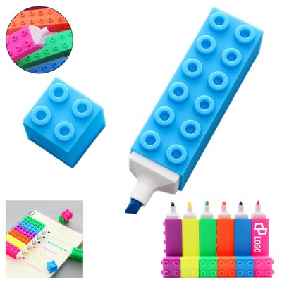 Building Block Shaped Highlighter