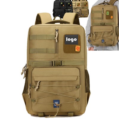Custom Patch Logo Waterproof Tactical Hiking Backpack