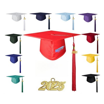 Graduation Cap With 2025 Tassel