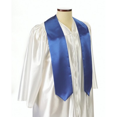 Royal Blue 60" Graduation Stole