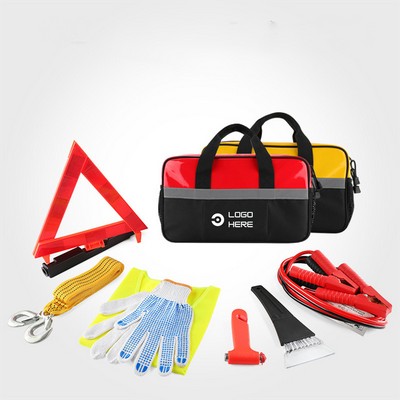 Eight-Piece Car Emergency Rescue Tool Kit
