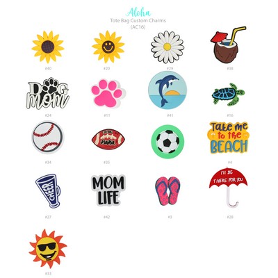 Stash Aloha Bag Charms and Jibbitz