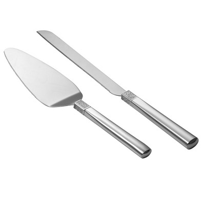 Waterford® Lismore Diamond Cake Knife & Server (Set of 2)