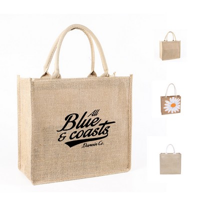 Jute Eco-friendly Everyday Tote Bag