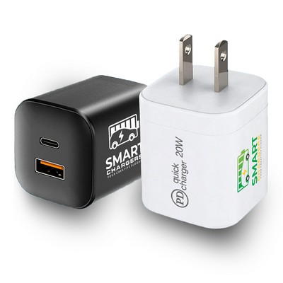 PD20W Dual Port Fast Charger