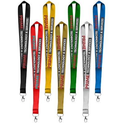 Dye Sublimation Micro Weaved Polyester Lanyards