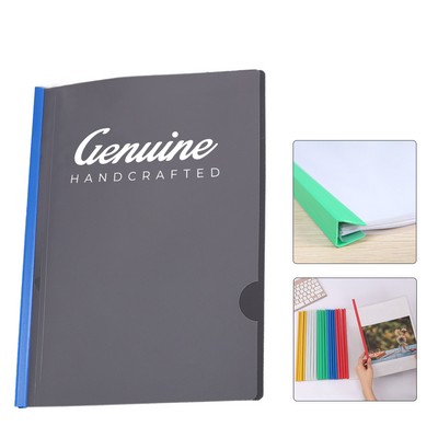 A4 Transparent File Document Folder