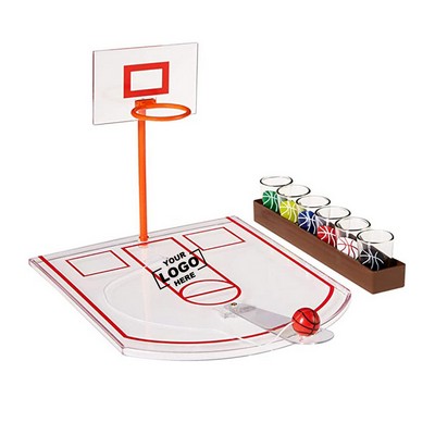Mini Table Basketball Drinking Game Acrylic Board