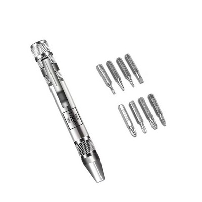 8 in 1 Magnetic Pocket Screwdriver Set