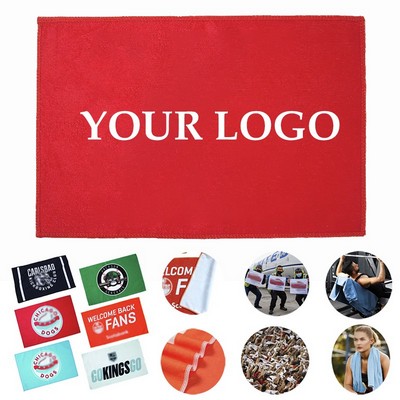 Gym Rally Towel Microfiber Custom logo Gym Rally Towel