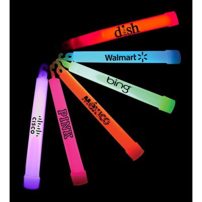 6" Glow Stick With Lanyard - Light Up