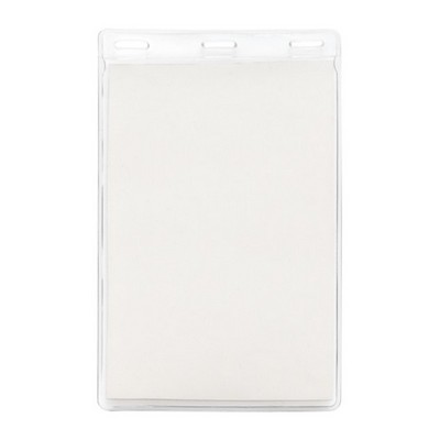 4" x 6" Blank Large Vertical Vinyl Pouch