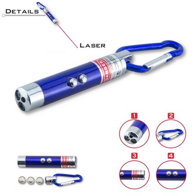 Mini LED Flashlight Keychain