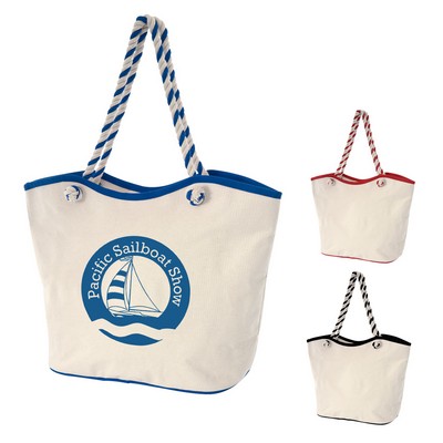 Maui 8 Oz. Laminated Cotton Tote Bag