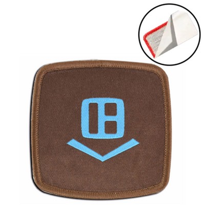 50% Custom Embroidered Patches - Peel & Stick Backing