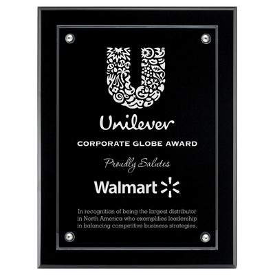 Black Regency Plaque, Award Trophy, x1