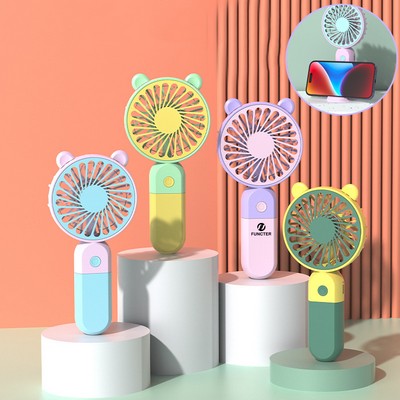 Mini Portable Handheld Fan Small USB Rechargeable Fan