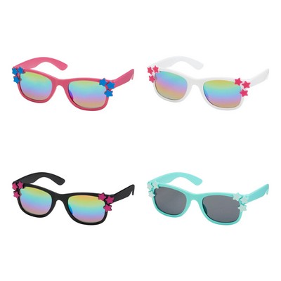 Kids Stars Classic Pop Color Sunglasses