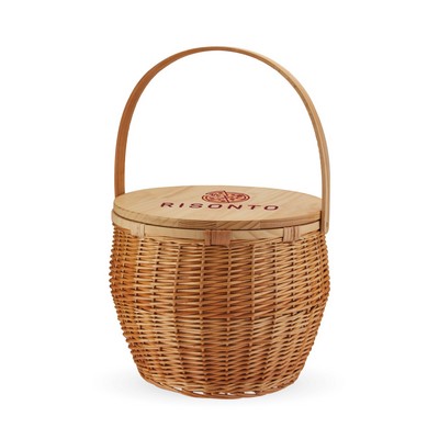 Twine Living® Cask Willow Picnic Basket