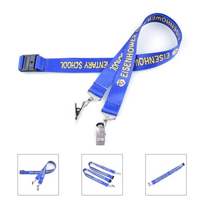 Dual Clip Lanyard
