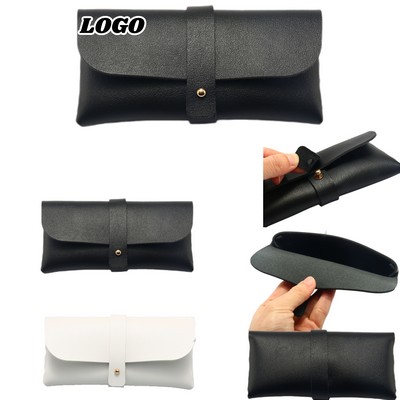 Leather Single - Stud Eyeglass Case