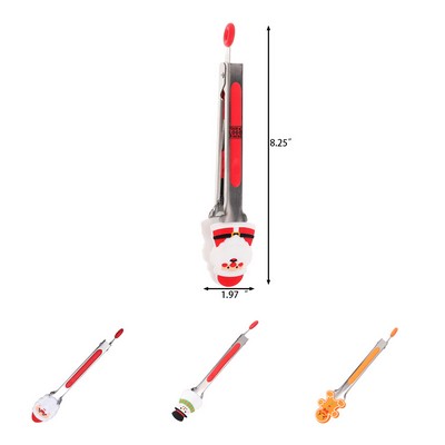 Christmas Silicone Tongs