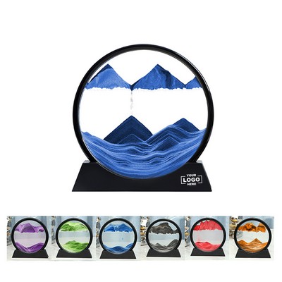 Moving Sand Art Picture 3D Painting Decor