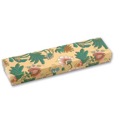 Tropical Floral Cotton Filled Box (8" x2" x7/8")