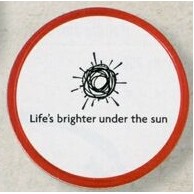 Round 1 1/8" Aluminum Magnet (Dome Decoration)