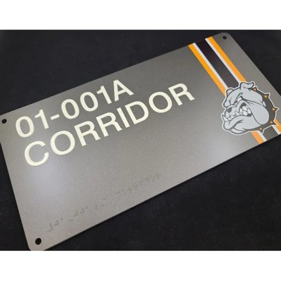 6" x 6" - Custom Printed ADA Sign