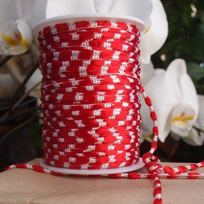 White & Red Cord