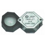 Hexagon 10X Triplet Loupe